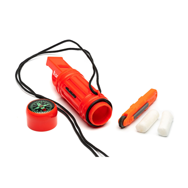 Kit Allume Feu de Survie Coghlans briquet essence coton cire amadou
